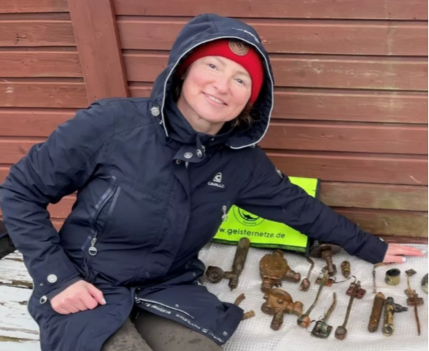 Patrycja with the Treasure