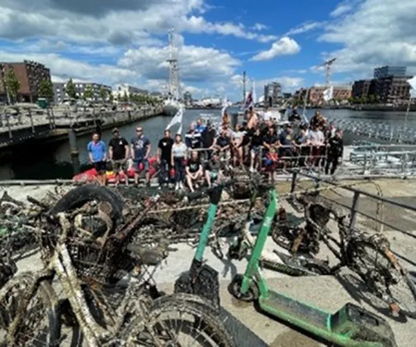 CleanUps sind wichtige Arbeitenm um den Müll aus der Ostsee zu bergen